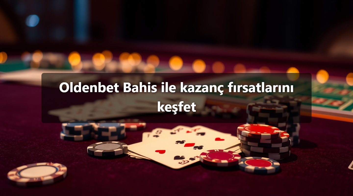 Oldenbet Bahis ile kazanç fırsatlarını keşfet